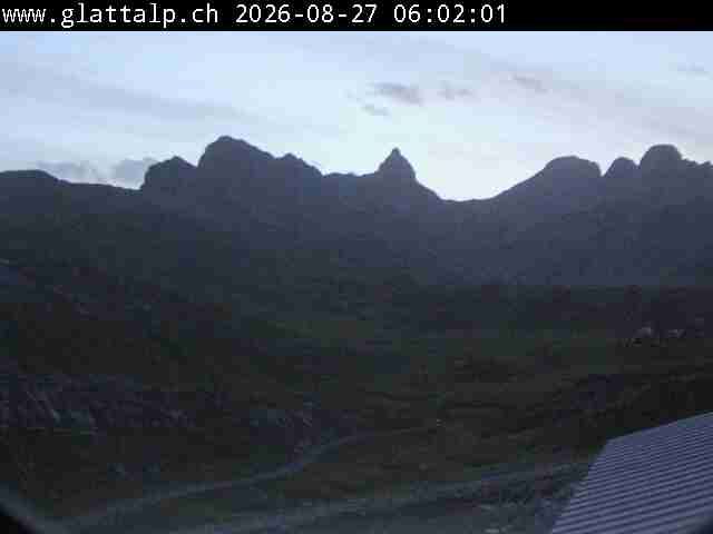 Traffic Cam Muotathal › East: Glattalp