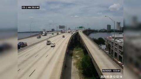 Traffic Cam San Marco: I-95 - NB Onramp