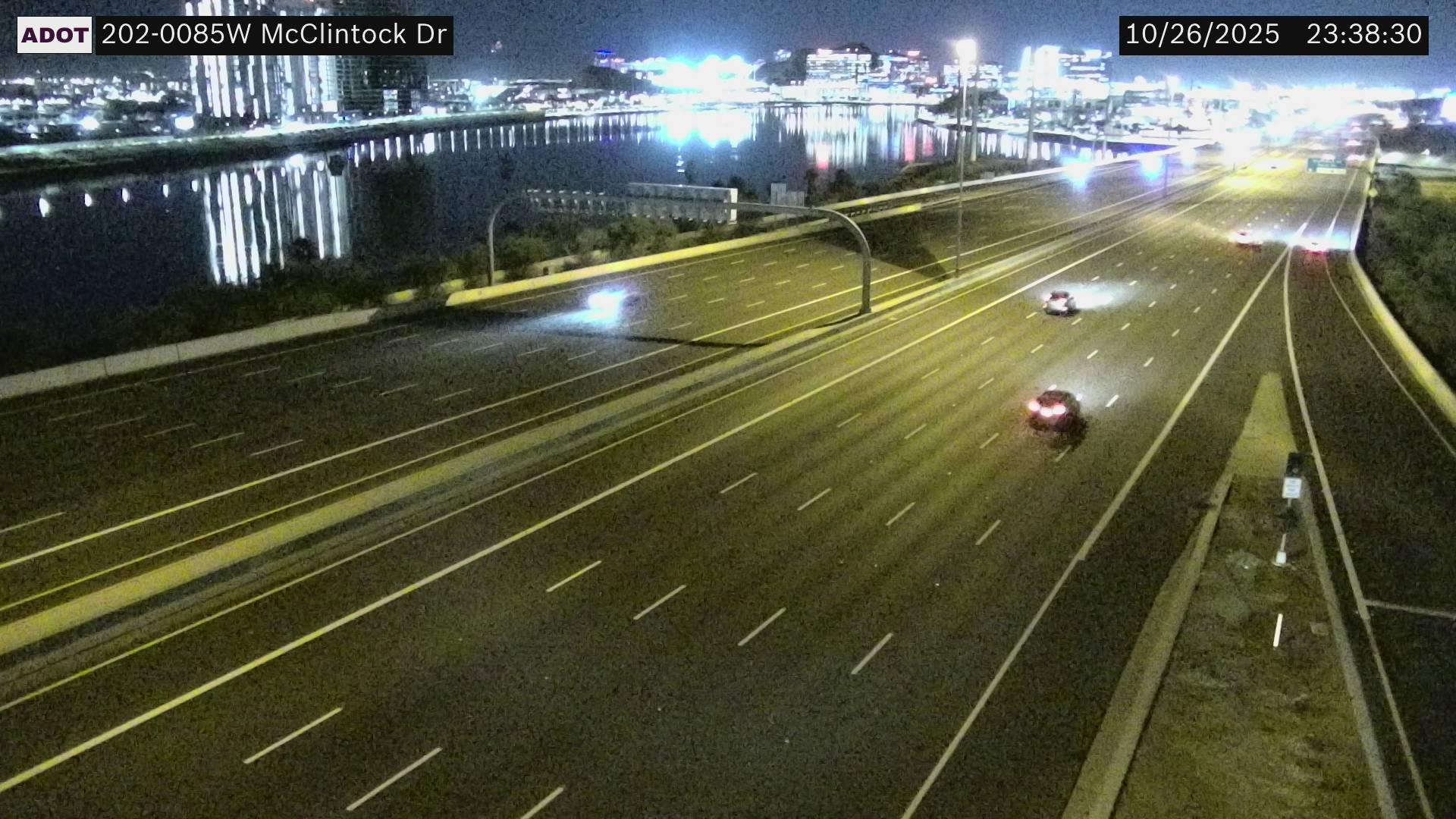 Traffic Cam Tempe › West: SR-202 WB 8.50 @McClintock Dr