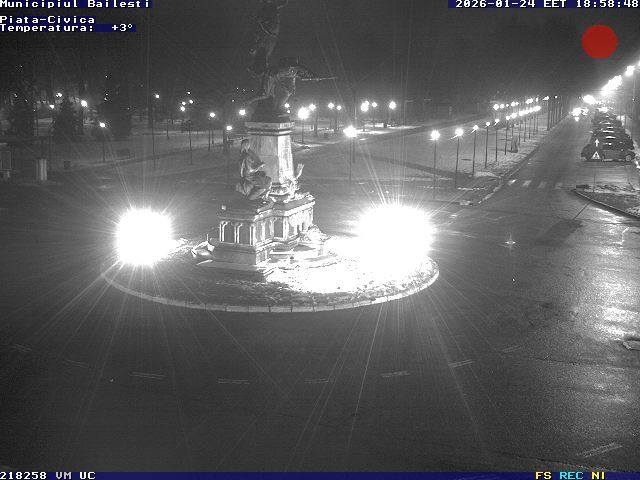 Traffic Cam Bailesti: Piata Civica Bailesti
