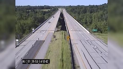 Traffic Cam Union Township: I-376 @ MM 15 (EAST OF US 422)