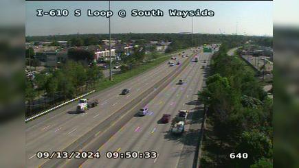 Traffic Cam Houston › West: IH-610 South Loop @ South Wayside