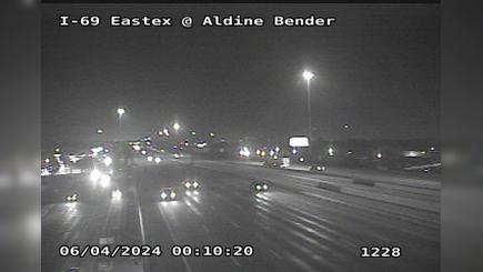 Traffic Cam Kinwood › South: I-69 Eastex @ Aldine Bender