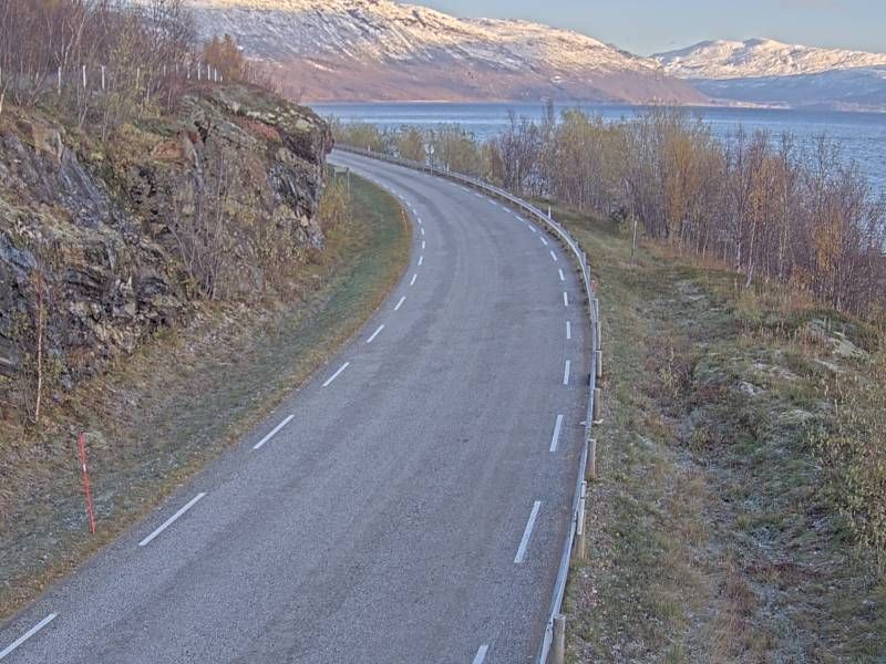 Traffic Cam Ibestad: F848 Fornes (Mjøsundet)