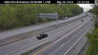 Harrison › North: I-684 NB at Anderson Hill Rd. Overpass - Day time