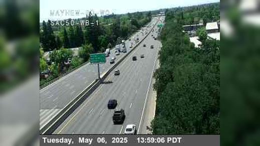 Traffic Cam Rosemont: Hwy 50 at Mayhew Rd WO