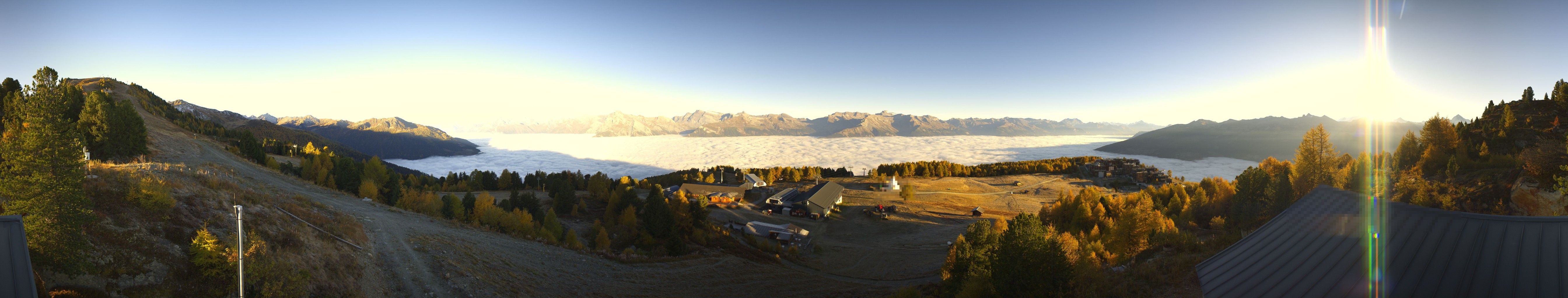 Nendaz: Sommet de la piste de l'Ours - Veysonnaz