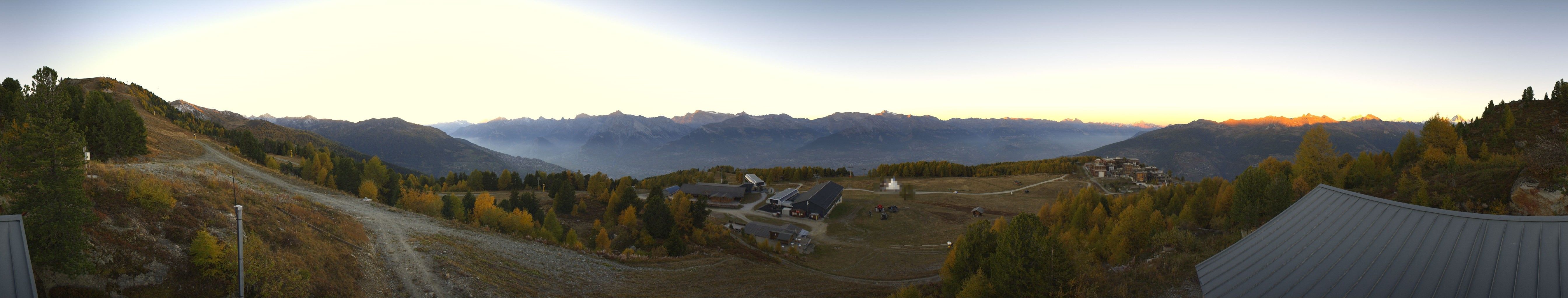 Nendaz: Sommet de la piste de l'Ours - Veysonnaz