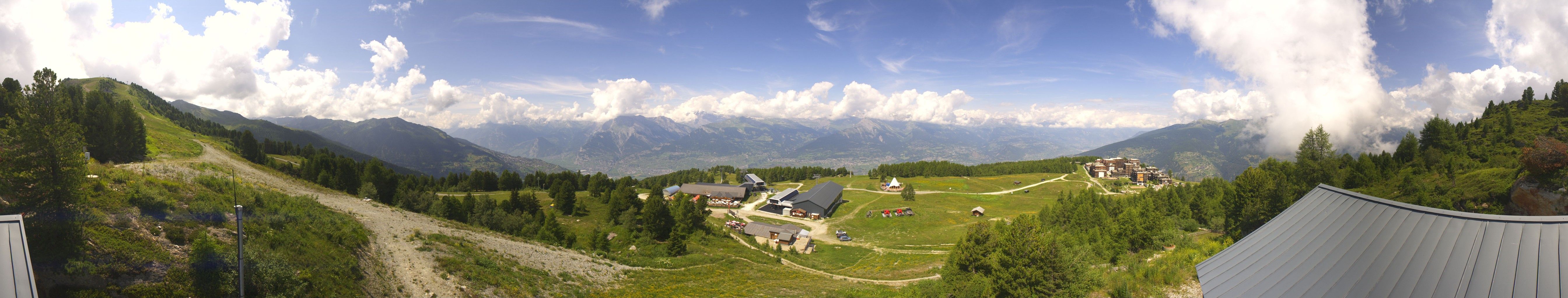 Nendaz: Sommet de la piste de l'Ours - Veysonnaz