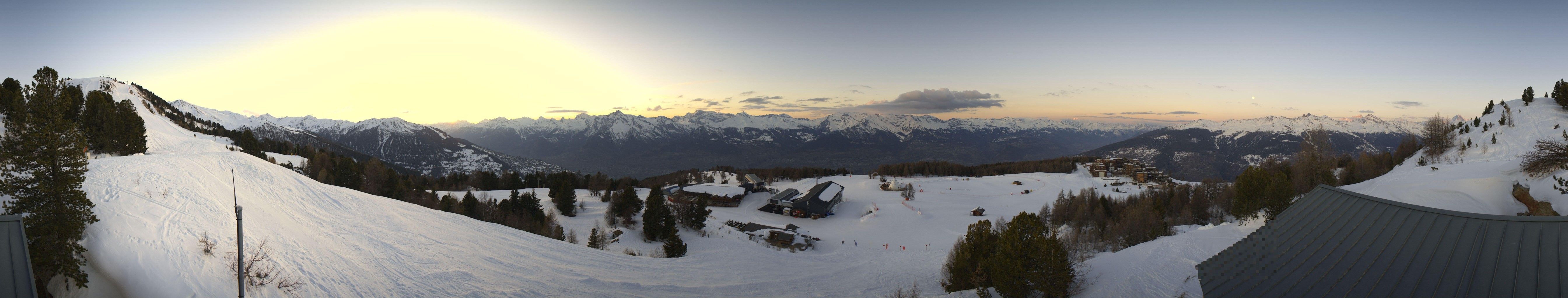 Nendaz: Sommet de la piste de l'Ours - Veysonnaz