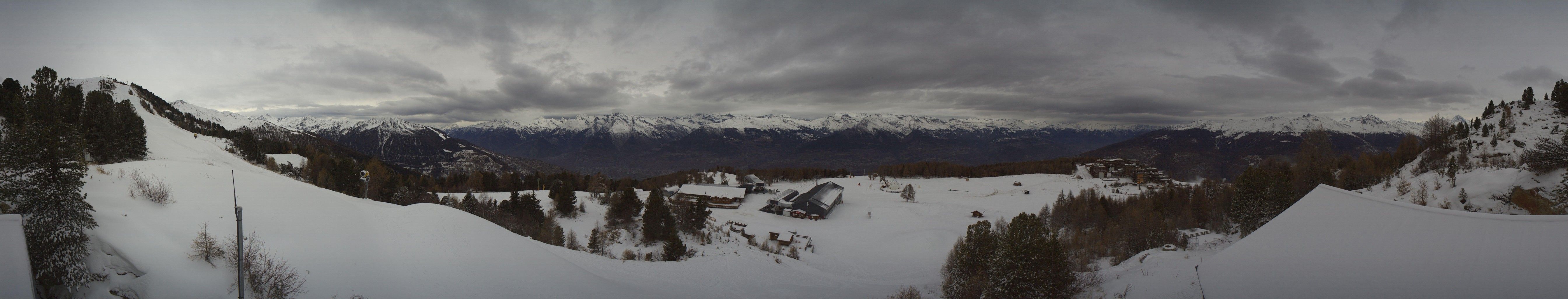 Nendaz: Sommet de la piste de l'Ours - Veysonnaz