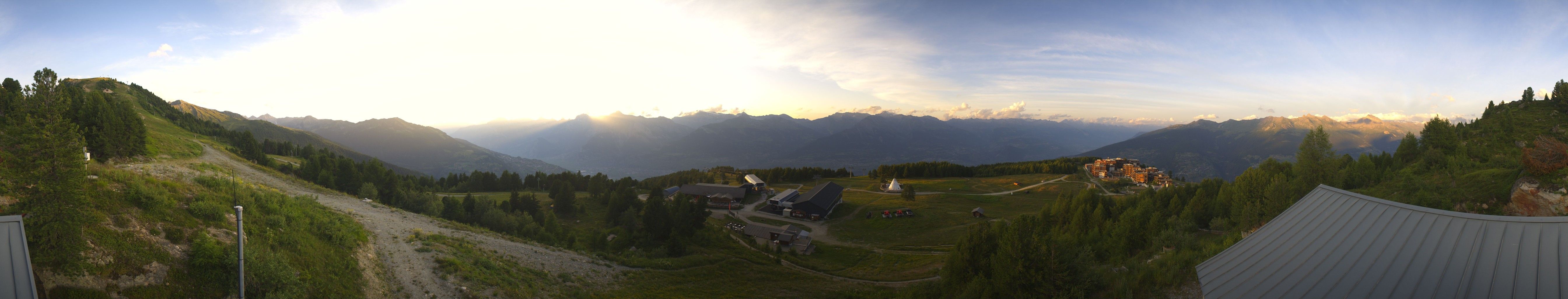 Nendaz: Sommet de la piste de l'Ours - Veysonnaz