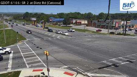 Traffic Cam Fort Oglethorpe: 113861--2