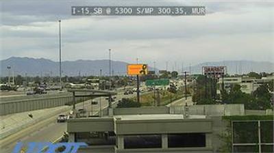 Traffic Cam Salt Lake City I-15 SB @ MM 300.35