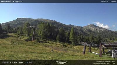 immagine della webcam nei dintorni di Voltago Agordino: webcam San Martino di Castrozza