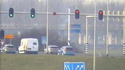 Vista de cámara web de luz diurna desde Leimuiderbrug: A4/A44 Burgerveen