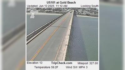 Gold Beach: US101 at