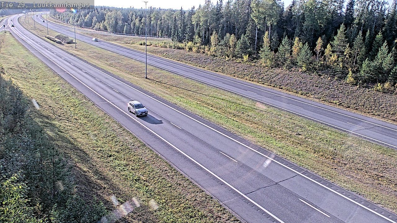 Traffic Cam Tornio: Tie 29 Luukkaankangas - Tornioon
