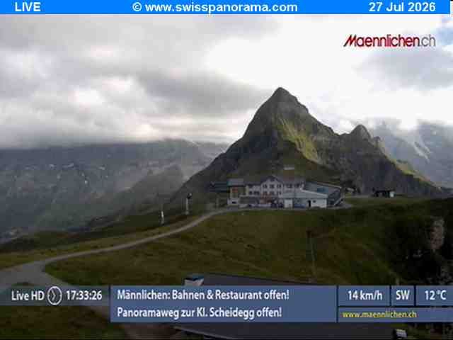 Grindelwald: Männlichen - Bern, Switzerland