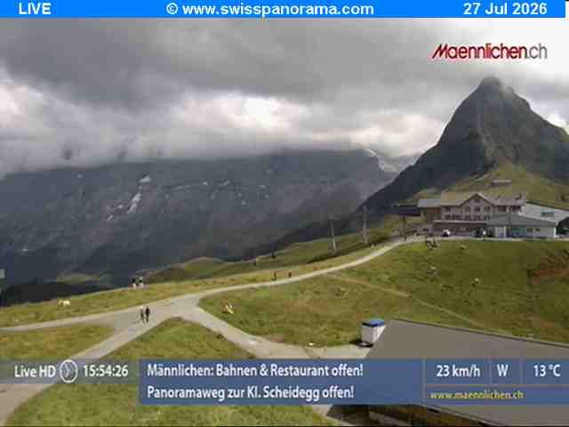 Grindelwald: Männlichen - Bern, Switzerland