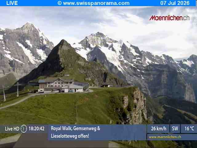 Grindelwald: Männlichen - Bern, Switzerland