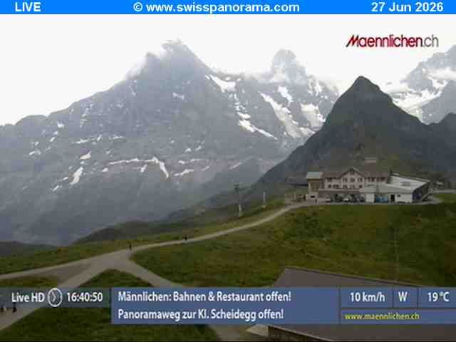 Grindelwald: Männlichen - Bern, Switzerland