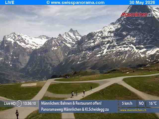 Grindelwald: Männlichen - Bern, Switzerland