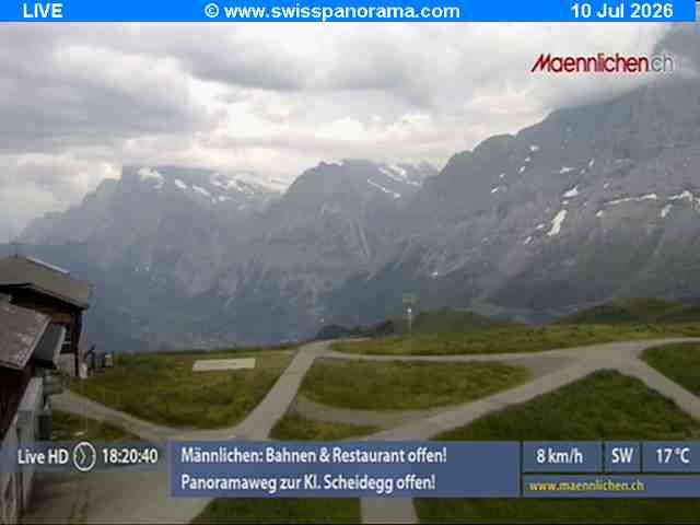 Grindelwald: Männlichen - Bern, Switzerland