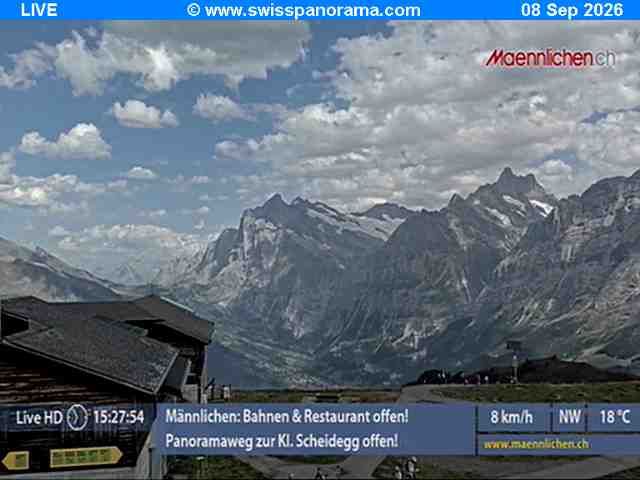 Grindelwald: Männlichen - Bern, Switzerland