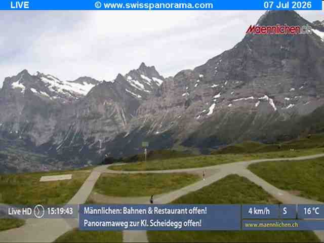 Grindelwald: Männlichen - Bern, Switzerland