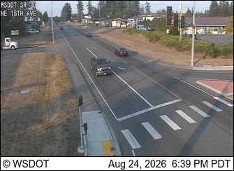 Traffic Cam Oak Harbor: SR 20 at MP 33.3: NE 16th Ave