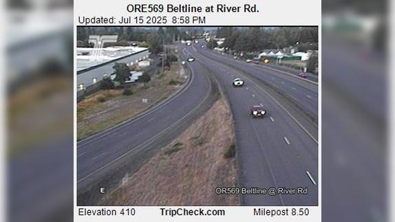 Traffic Cam Santa Clara: ORE569 Beltline at River Rd