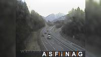 Bischofshofen: B, bei Pinzgauer Straße, Blickrichtung Pongau - Km ,