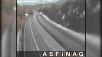 Foderlach: A, zwischen Anschlussstelle St.Niklas-Faaker See und Anschlussstelle St.Jakob/Rosental, Blickrichtung Karawankentunnel A - SLO - Km ,
