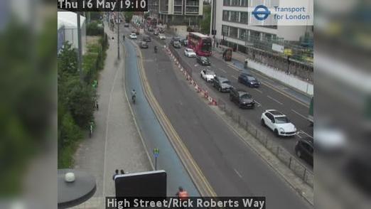 Traffic Cam Heathfield and Waldron: High Street/Rick Roberts Way
