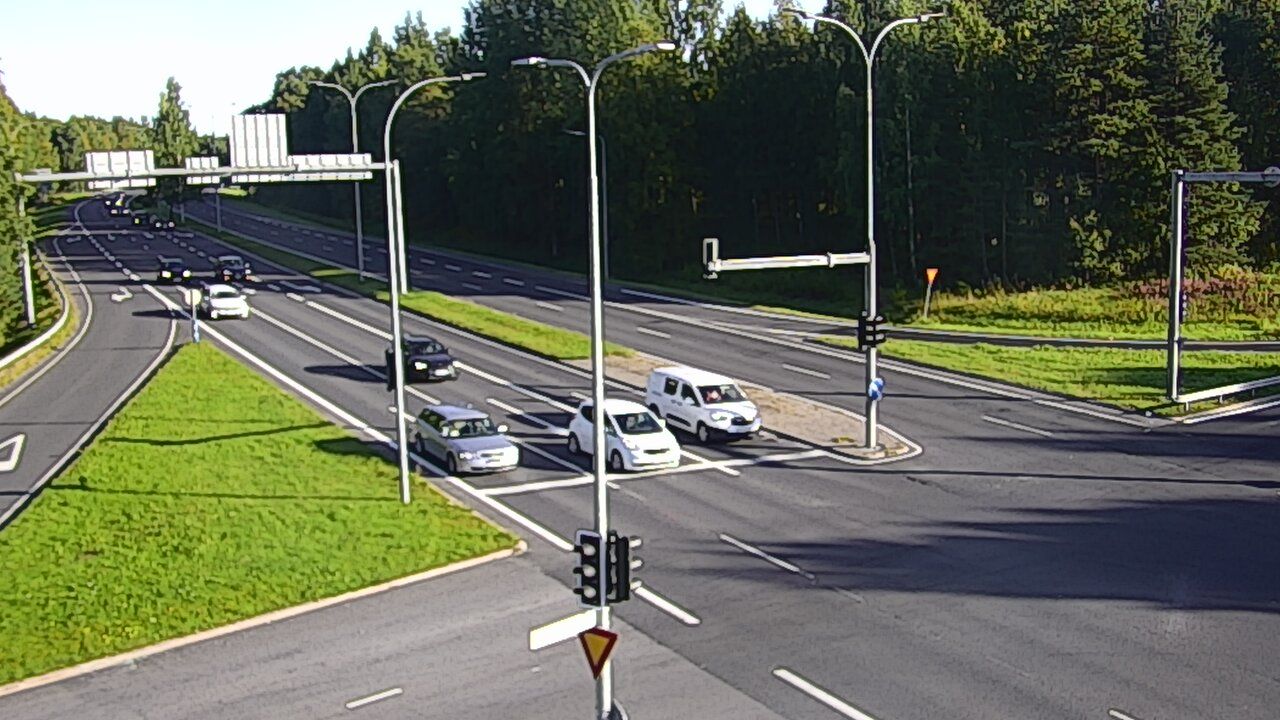 Traffic Cam Oulu: Tie - itä - Kontinkangas2