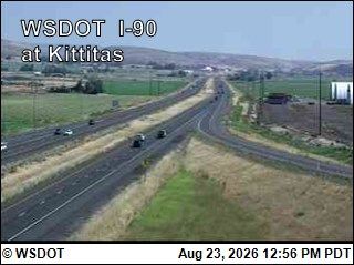 Traffic Cam Kittitas: I-90 at MP 115.4