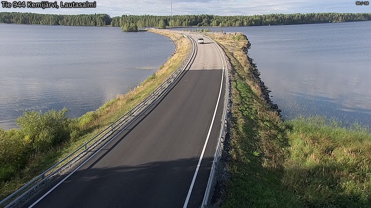 Traffic Cam Kemijarvi: Tie 944 - Lautasalmi