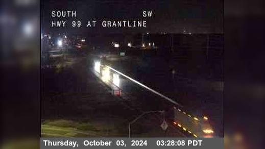 Traffic Cam Elk Grove › North: Hwy 99 at Grantline