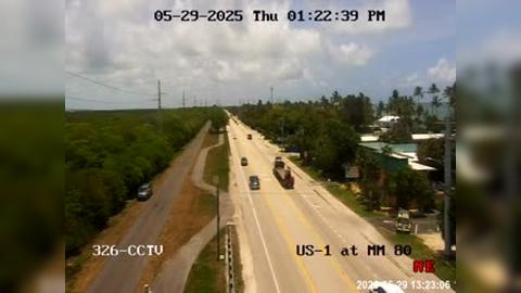 Traffic Cam Islamorada: US-1 at Mile Marker