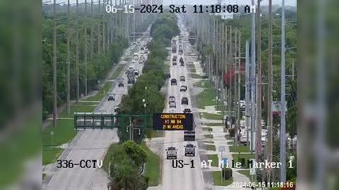 Traffic Cam Garden Cove: US-1 at Mile Marker 106
