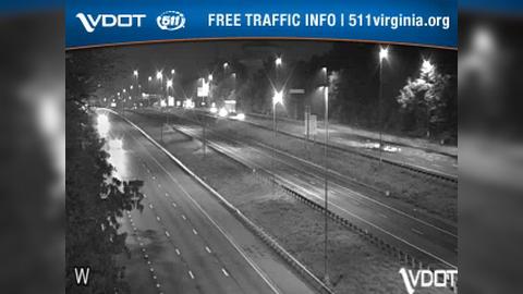 Traffic Cam Anden at the Woods: I-95 - MM 153.6 - SB - Exit 152, Route 234 - Dumfries Rd A