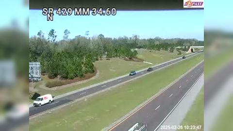 Traffic Cam South Apopka: SR-429 at Lester Rd