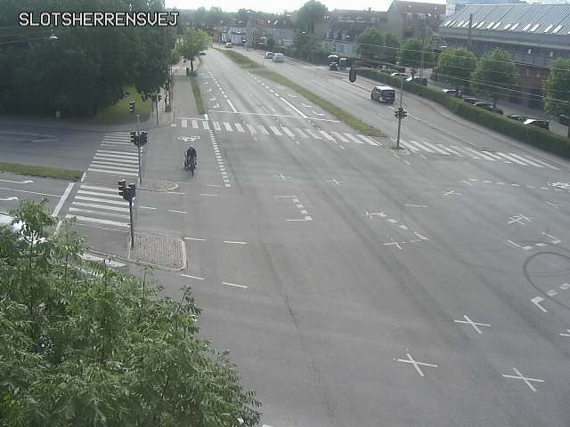 Traffic Cam Bronshoj: Slotsherrensvej
