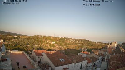 immagine della webcam nei dintorni di San Marco in Lamis: webcam Vico del Gargano