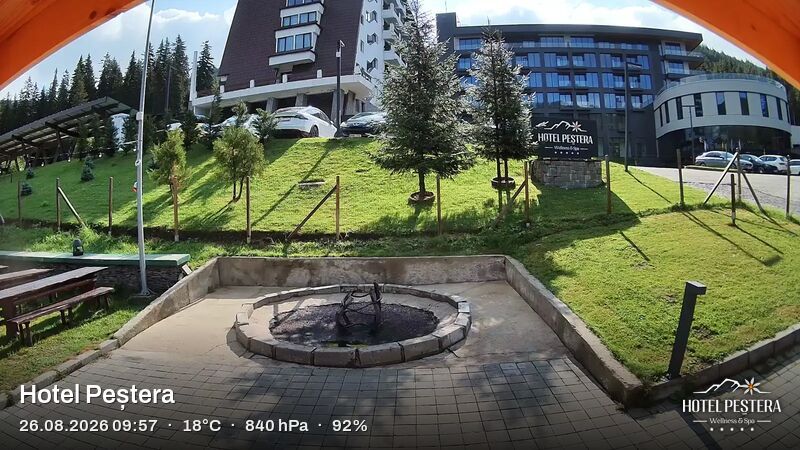 Traffic Cam Busteni: Hotel Peștera