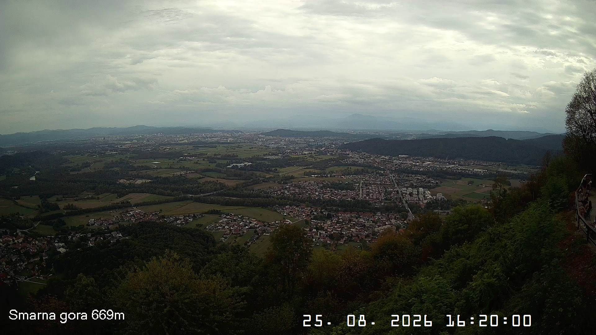 Traffic Cam Ljubljana › East: Mount Saint Mary