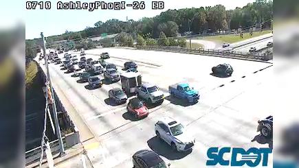 Traffic Cam North Charleston: Ashley Phosphate Rd @ I-26 EB Ramp Exit 209