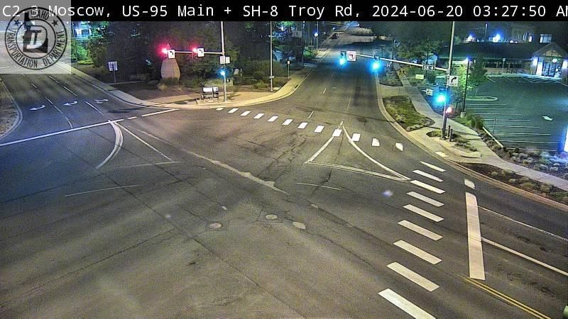 Traffic Cam Moscow: SH 8: US-95 Jct