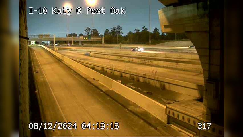 Traffic Cam Houston › West: I-10 Katy @ Post Oak